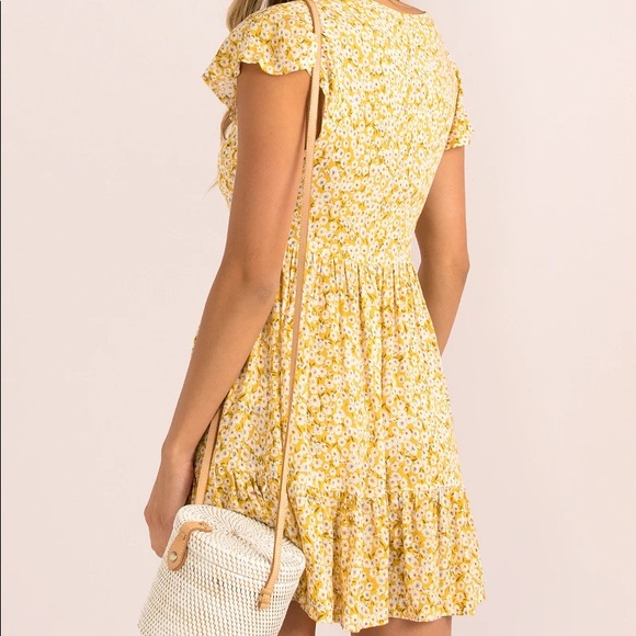 Sundae Muse Tessa Dress / Yellow - Picture 5 of 5
